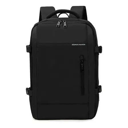 Mochila Masculina Com Capacidade Ampliada De 32-40l Viagem Preto