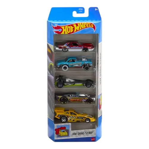 Hot Wheels Pacote 5 Carros Hw Drift - Mattel | Parcelamento sem juros