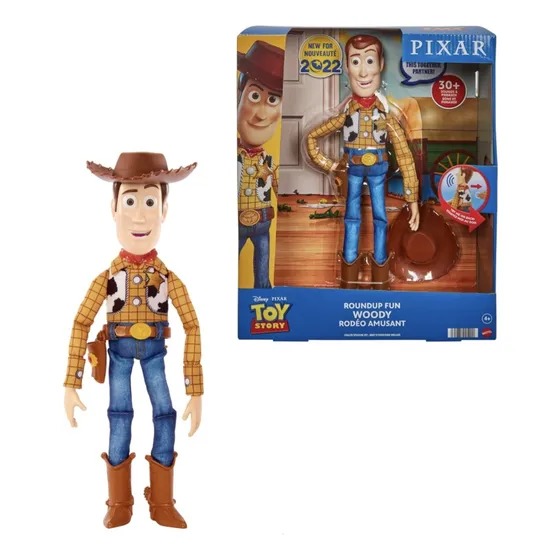 Muñeco Woody Toy Story Disney Pixar 30 Fraces Y Sonidos 31cm