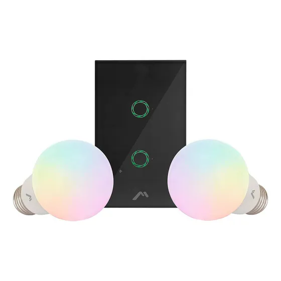 Kit Smart Home Apagador Touch Y Focos Smart