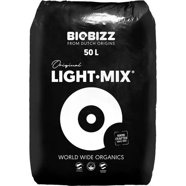 Sustrato Biobizz Light Mix 50 Dm3 Liviano Importado