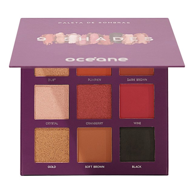 Océane Purple 9 Shades - Paleta De Sombras 25g Océane Purple 9 Shades - Paleta De Sombras 25g