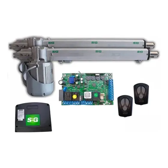 Kit Automatizacion Duo Combat 1/4 Hp Seg Porton Abatible