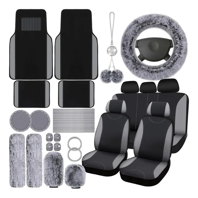 47 Fundas Para Asientos De Coche Juego Completo Accesorios P