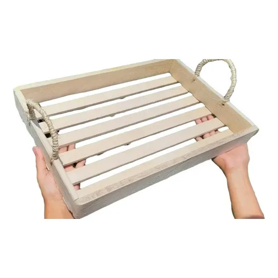 Bandejas Madera Para Desayunos