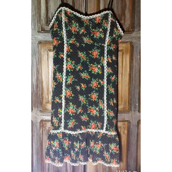 Vestido Estampado Muy Fashion. Talla L. Nuevo 