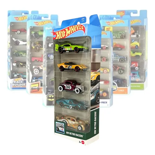 Pacote múltiplo Hot Wheels Japanese Car Culture (caixa danificada