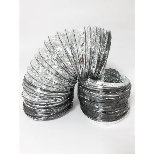 Ducto Flexible Aluminizado 5 Pulgadas  X 3 Mts. Tienda