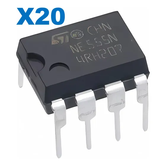 Ne555 Ne555n Lm555 555  / Temporizador Oscilador 20 Piezas