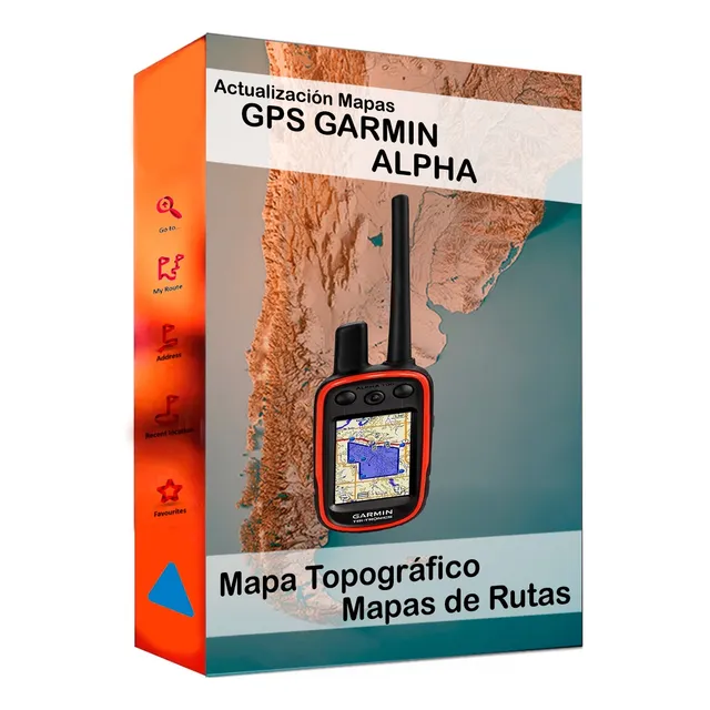 Actualización Gps Garmin Alpha 100 Mapas Topográficos