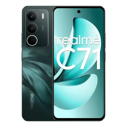 Smartphone Realme C71 8gb 256gb Dual Sim Nfc Cor Verde-escuro