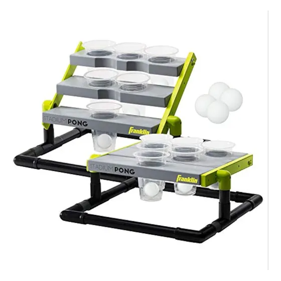 Franklin Sports Stadium Cup Pong Set  Juego Jumbo