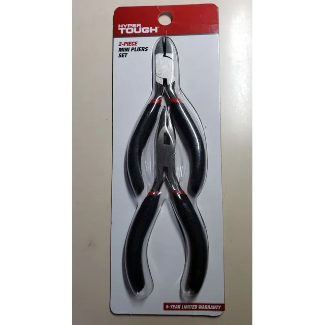 Jgo. 2 Mini Pinzas Hyper Tough Uh10006j, Para Cortar Doblar
