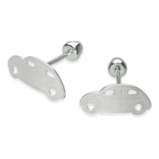 Aretes Broquel Plata Mod Vochitos Plata .925 Taxco Aretes Broquel Plata Mod Vochitos Plata .925 Taxco