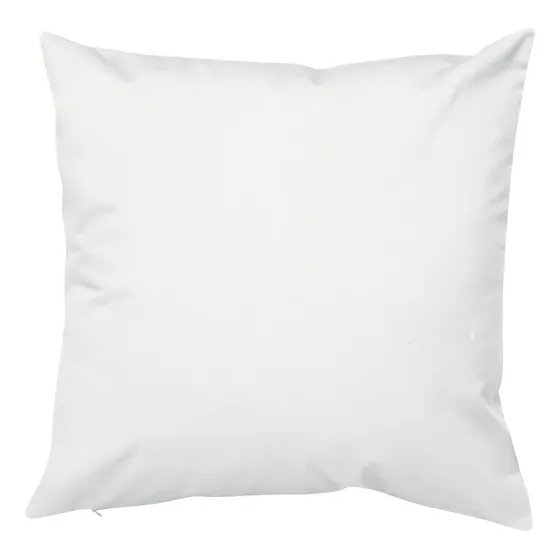 10 Capa Almofadas 40x40 Para Sublimação Tecido Oxford Cor Branco Liso