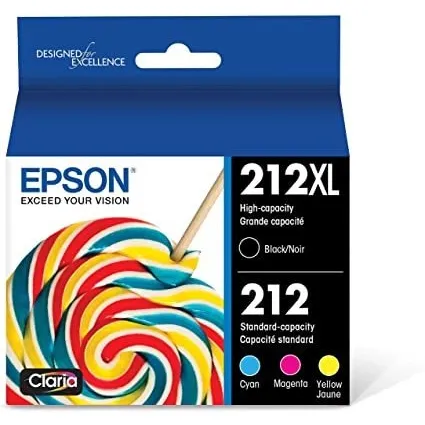 Epson 212xl, De Capacidad Estándar De Color Y De Gran Capaci