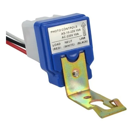 Fotocelula Ca Interruptor De Luz Ac 220v Sensor Auto On Off