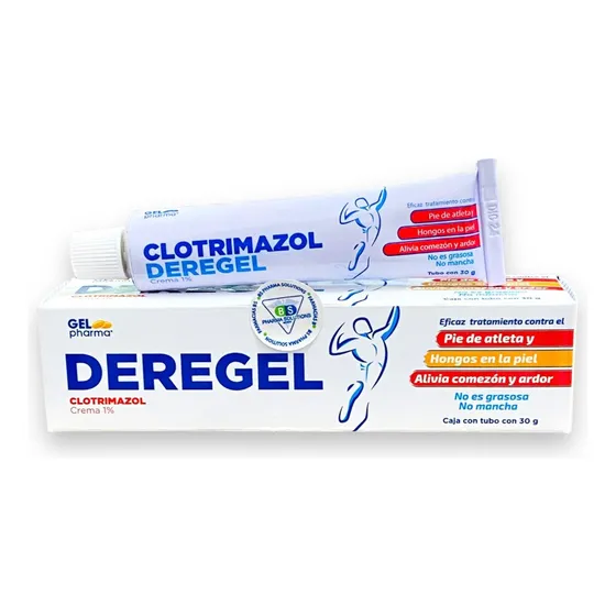 Clotrimazol 1% Crema Para Tratar Infecciones Por Hongos