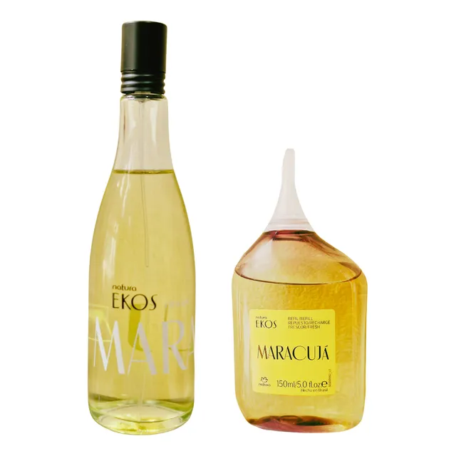 Frescor De Maracuyá 150ml + Un Repuesto De 150ml Ekos Natura