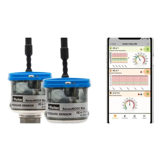 Medidor De Presión Sensonode Blue Parker Hannifin