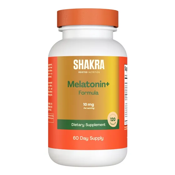 Melatonina Shakra En Cápsulas 10 Mg Por Servicio Natural