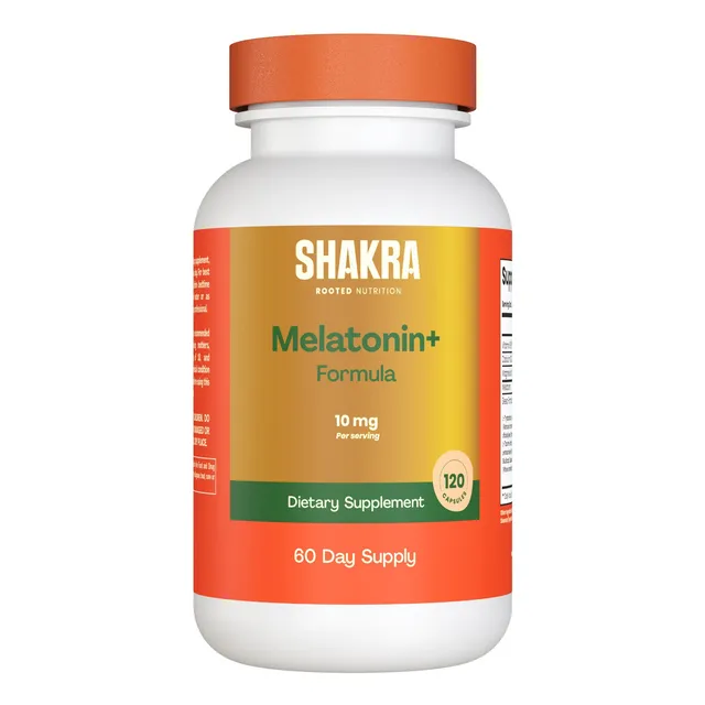 Melatonina Shakra En Cápsulas 10 Mg Por Servicio Natural