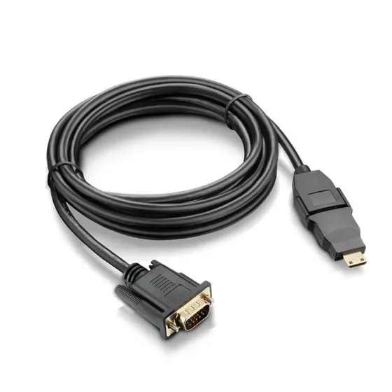 Cabo Hdmi E Vga 1.5 Metro Com Adaptador Multilaser