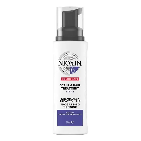 Nioxin Scalp Hair System 6 - Tratamento Leave-in - 100ml