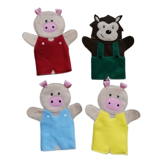 Cuento Infantil Títeres De Mano, Marioneta Material Didáctic