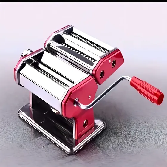Máquina Nápoles Para Hacer Pastas 18 Cm Rojo Doral