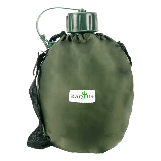 Botella Cantimplora Tactica Excursion 1l C/ Mosqueton Viaje 