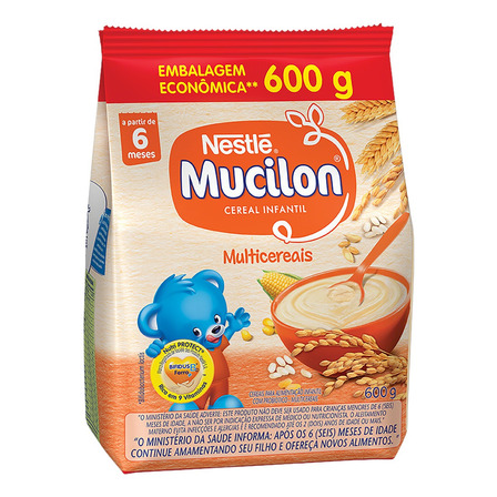 Cereais Cereal Infantil Sabor Milho Mucilon Mucilon Cereal Infantil Multicereais Em Pacote 600 G Cereais Cereal Infantil Sabor Milho Mucilon Mucilon Cereal Infantil Multicereais Em Pacote 600 G
