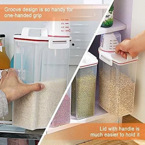 Dispensador Contenedor Arroz Plastico Sin Bpa Diseño