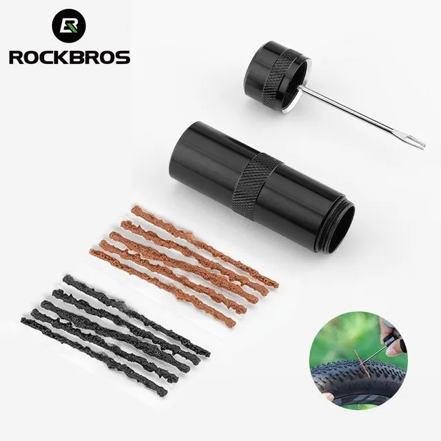 Kit Reparación Pinchazo Caucho Moto Bicicleta Carro Rockbros