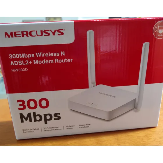 Modem Router Wifi Adsl2+ Para Conexion Cantv Mw300d