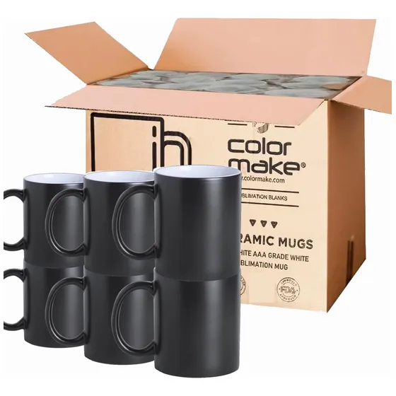 Caja De Taza 11 Oz Mágica Para Sublimación 