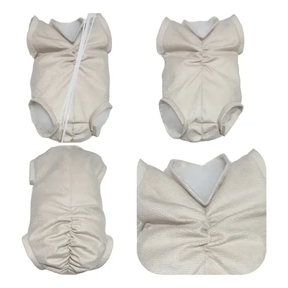 Corpinho Bebê Reborn Membros Inteiros Suede 