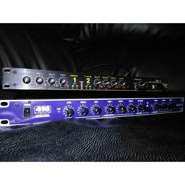 Amplificador Whirlwind Da-2. Mixer Art 416