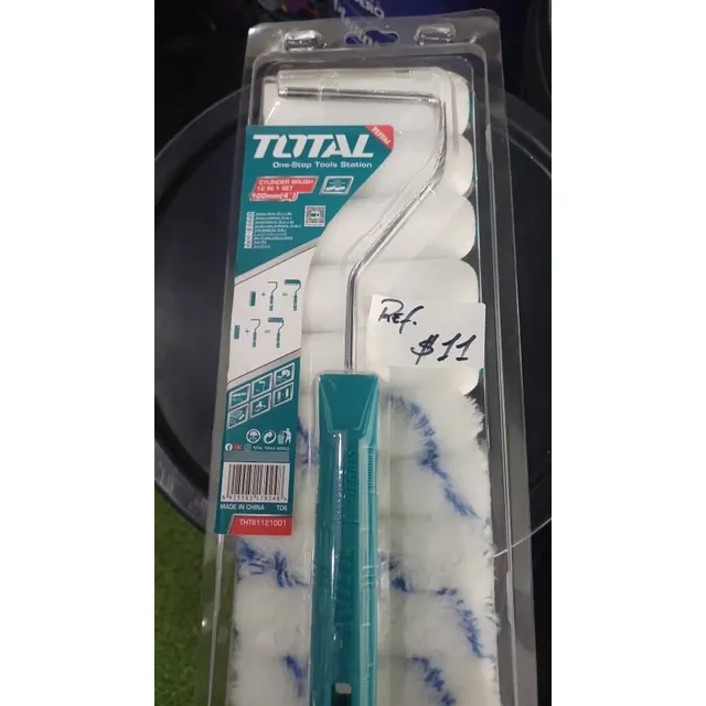 Kit De Rodillo Y 10 Camisas 4 Pulgadas Marca Total