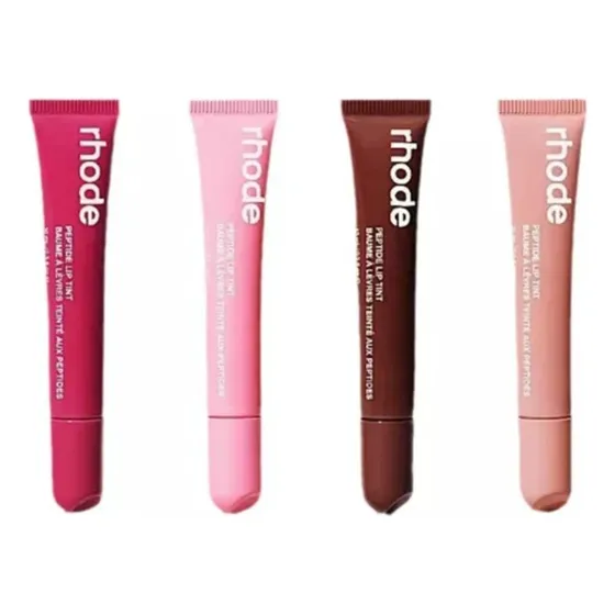 Fj 4x Peptide Lip Tint Rhode Hailey Bieber Bálsamo Con Color