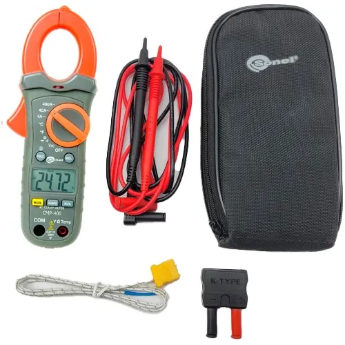 Pinza Amperimétrica Digital Profesional Cmp-400 Marca Sonel