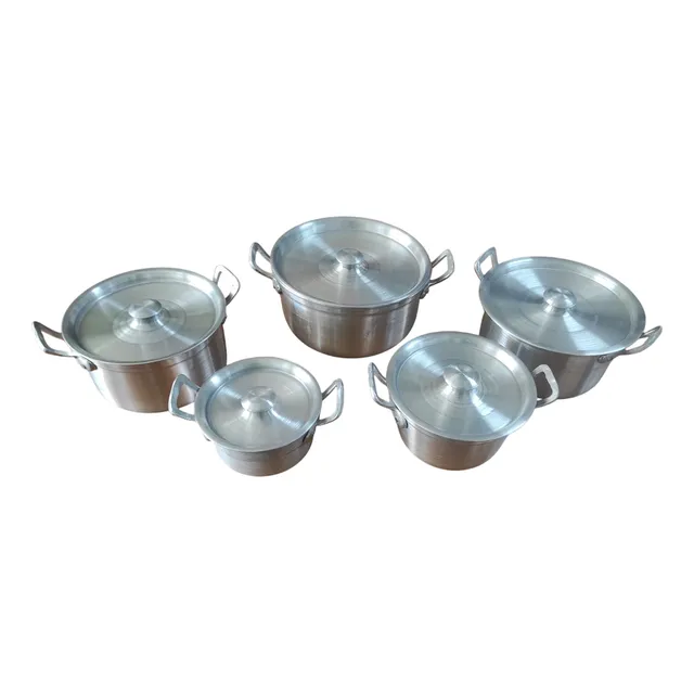 Juego De Ollas De Aluminio 