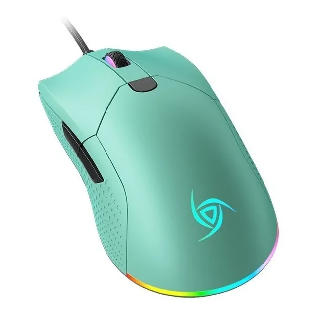 Mouse gamer de juego VSG Aurora azul polar