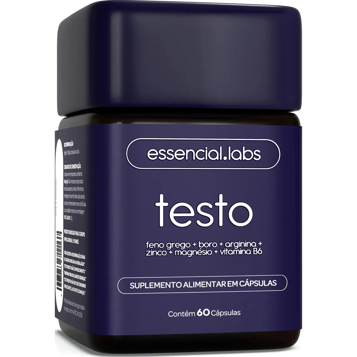 Suplemento Testosterona com Feno Grego e ZMA