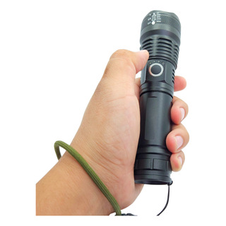 Lampara Táctica Recargable Led Xhp70 Ultra Potente Militar Lampara Táctica Recargable Led Xhp70 Ultra Potente Militar