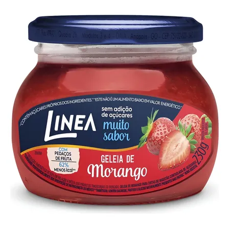 Geleia Linea Sabor Morango De 230g