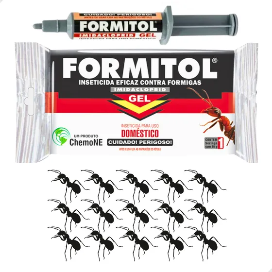 Veneno Pra Formiga Formiguinha Caseira Gel Isca Formitol