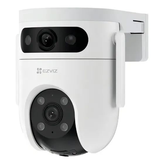 Cámara Seguridad Wifi H9c Doble Lente 3mp Exterior Ezviz Blanco