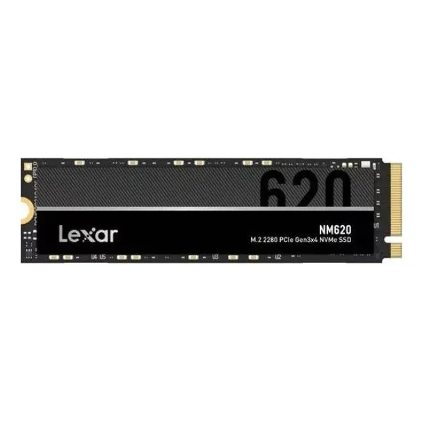 Disco Solido Lexar Nm620 256gb Ssd M.2 2280 Pcie Nvme Ct Color Negro