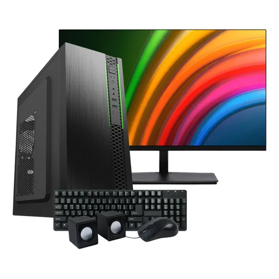 Pc Torre Nueva Intel Core I3 16gb 240ssd + Monitor Led 27''